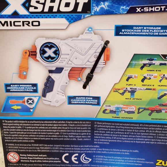 ZURU Toys Zuru Xshot Micro Dart Blaster With 3 Darts Poshmark